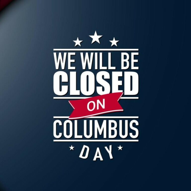 Closed for Columbus Day Monday, October 14, 2024 Hamilton County IL